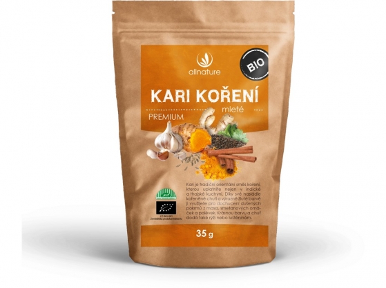 Bio kari koření Allnature 35g
