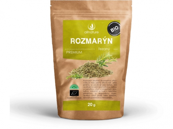 Bio rozmarýn řezaný Allnature 20 g