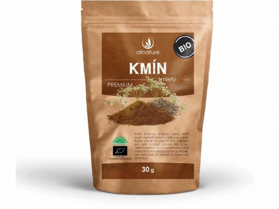 Bio kmín mletý Allnature 30 g