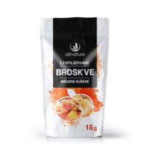 Broskve sušené mrazem 15g