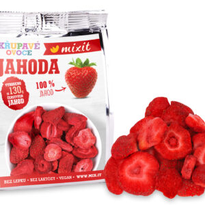 MIXIT Křupavé ovoce do kapsy - jahody 13 g