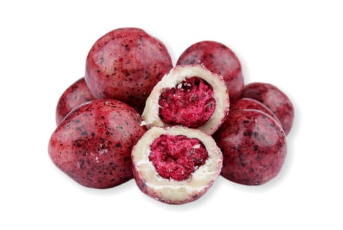 Lyofilizovaný černý rybíz v jogurtové čokoládě (mrazem sušený) 50 g