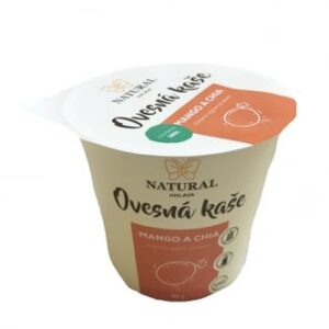 Natural Jihlava Ovesná kaše bez lepku mango a chia - Natural 80g