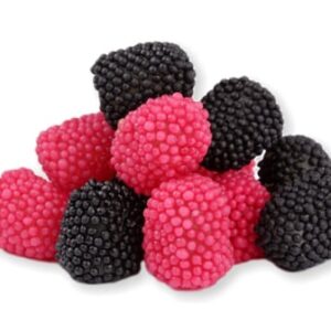 Želé Směs malin a ostružin sypané 250 g