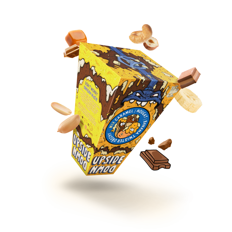 LIFELIKE Mix Caramel Nougat Banana Twister 250 g