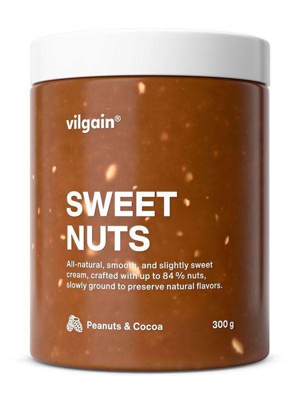 Vilgain Sweet Nuts Arašídy s kakaem 300 g