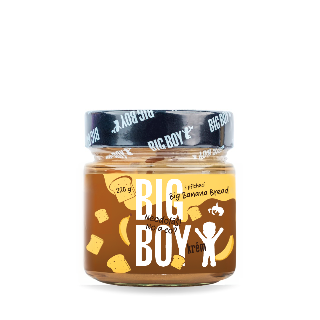 Big Banana bread - Kešu krém s příchutí banánového chlebíčku 220g