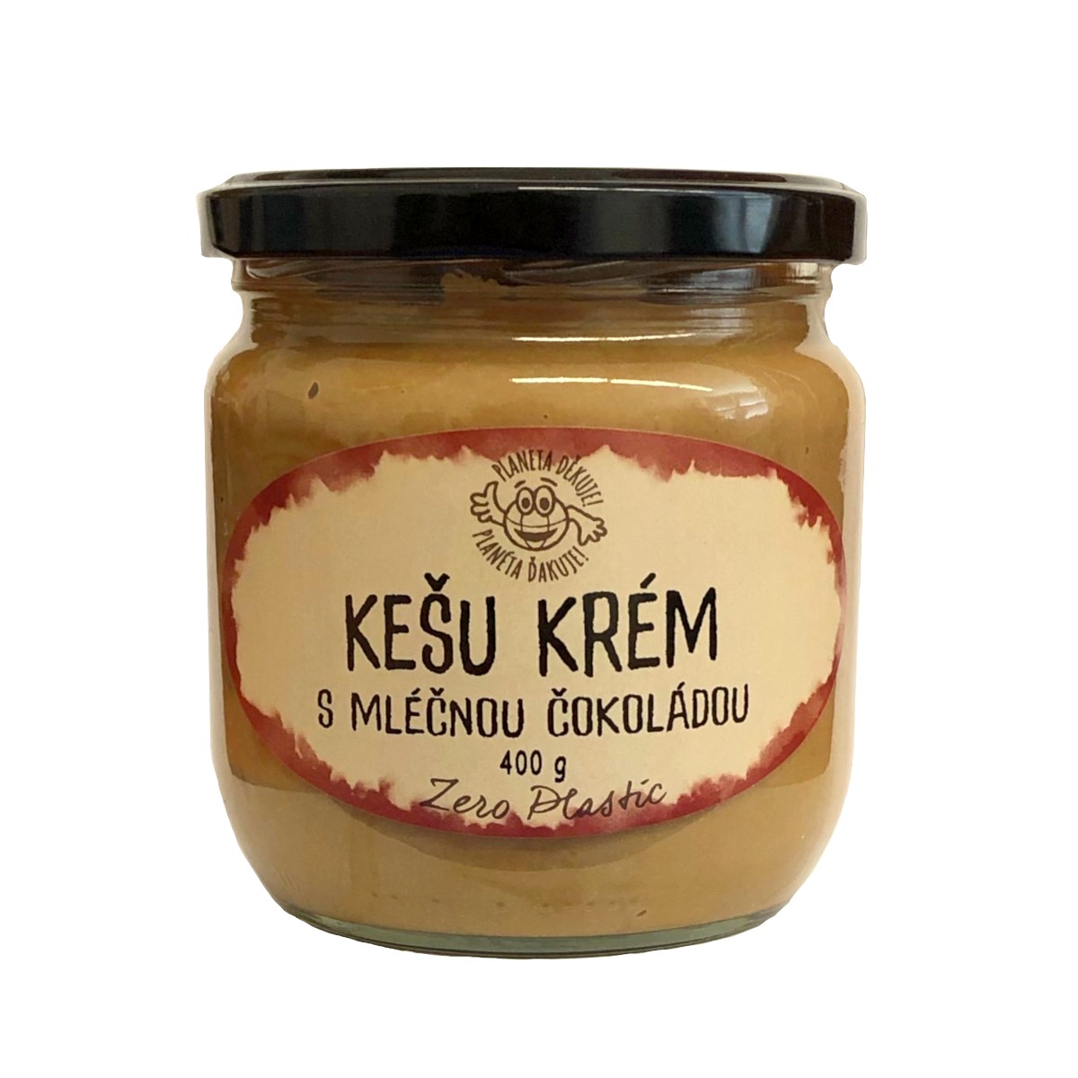 Kešu krém s mléčnou čokoládou 400 g