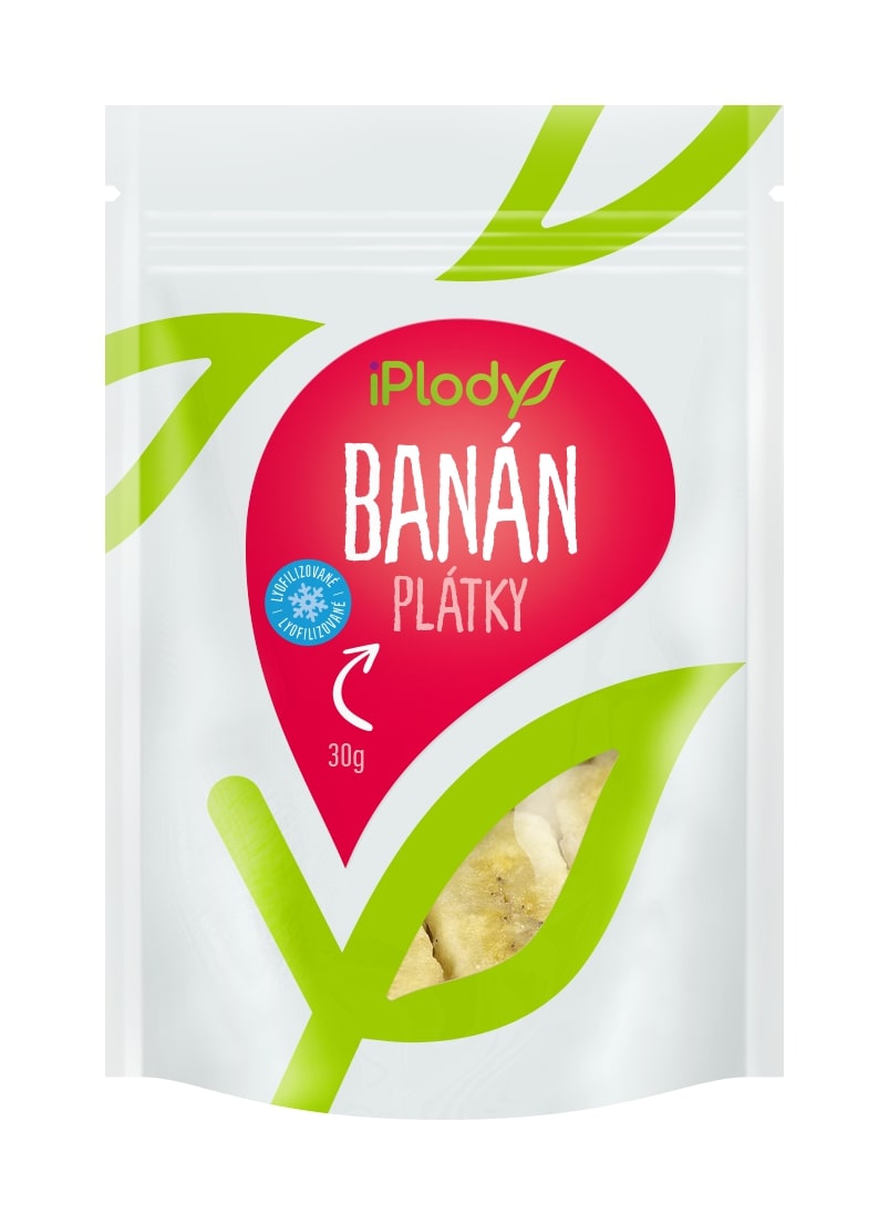 Banán lyofilizovaný, plátky 30 g