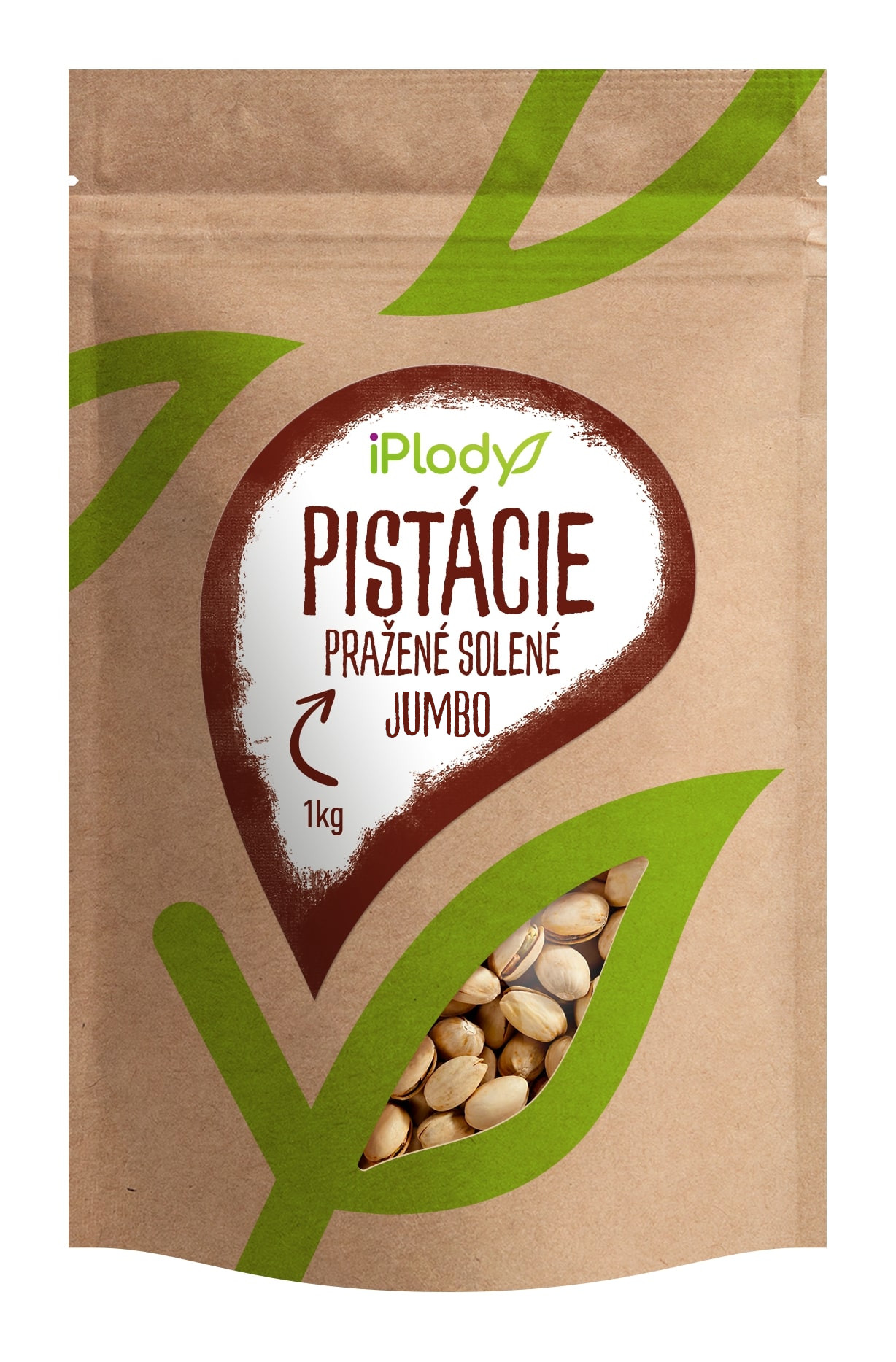 Pistácie pražené, solené Jumbo 1 kg