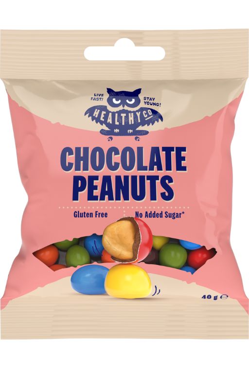 HealthyCo Chocolate Peanuts 40 g