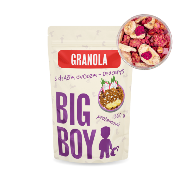 Proteinová granola s dračím ovocem 360g Eko varianta