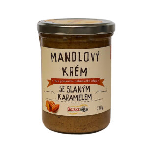 Mandlový krém se slaným karamelem 390 g