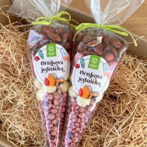 Dárkový kornout Oříšková jednička