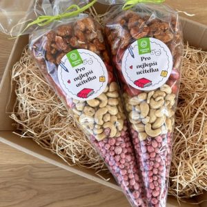 Dárkový kornout Pro nejlepší učitelku