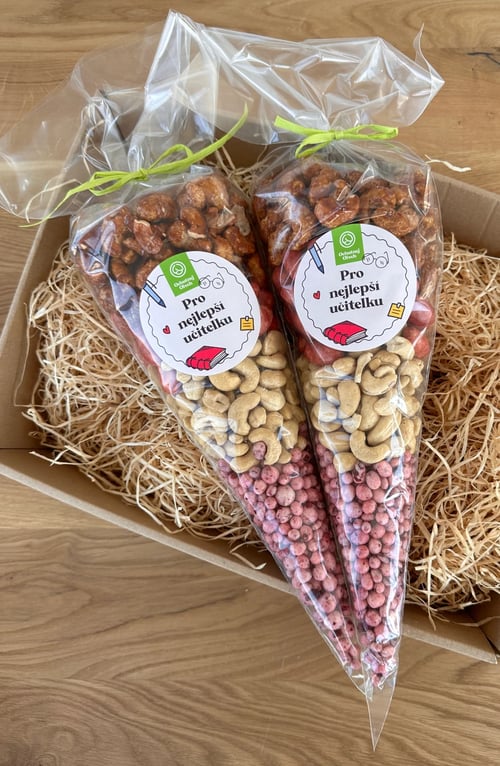 Dárkový kornout Pro nejlepší učitelku