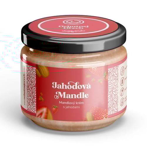 Krém jahodová mandle
