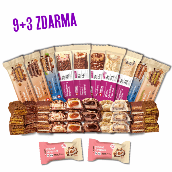 Creamy Core & Waffle Protein Bar 9 + 3