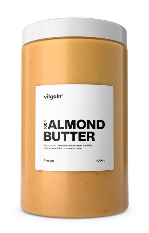 Vilgain Mandlové máslo – jemné mandle 1 000 g