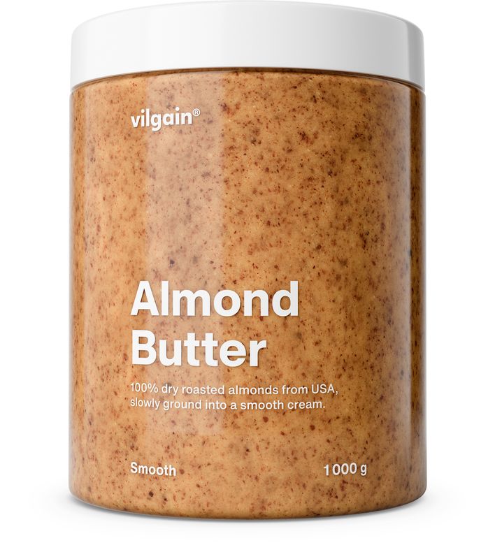 Vilgain Mandlové máslo – jemné mandle 1 000 g