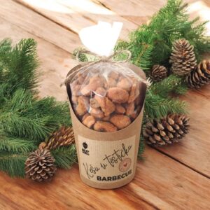 Kešu ořechy v těstíčku BBQ v celofánku a kelímku 180g