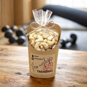 Kešu natural v celofánku a kelímku 180g - PRO TRENÉRKU