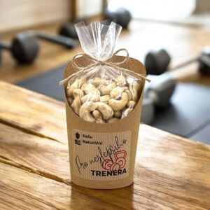 Kešu natural v celofánku a kelímku 180g - PRO TRENÉRA