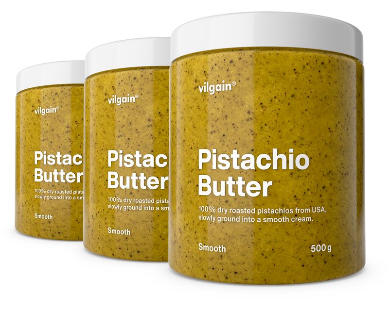 100% Pistáciové máslo – 3× jemné 500 g