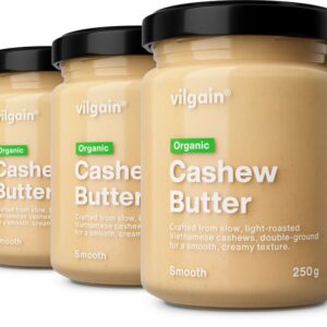 Kešu máslo BIO – 3× jemné kešu oříšky 250 g