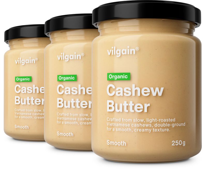 Kešu máslo BIO – 3× jemné kešu oříšky 250 g