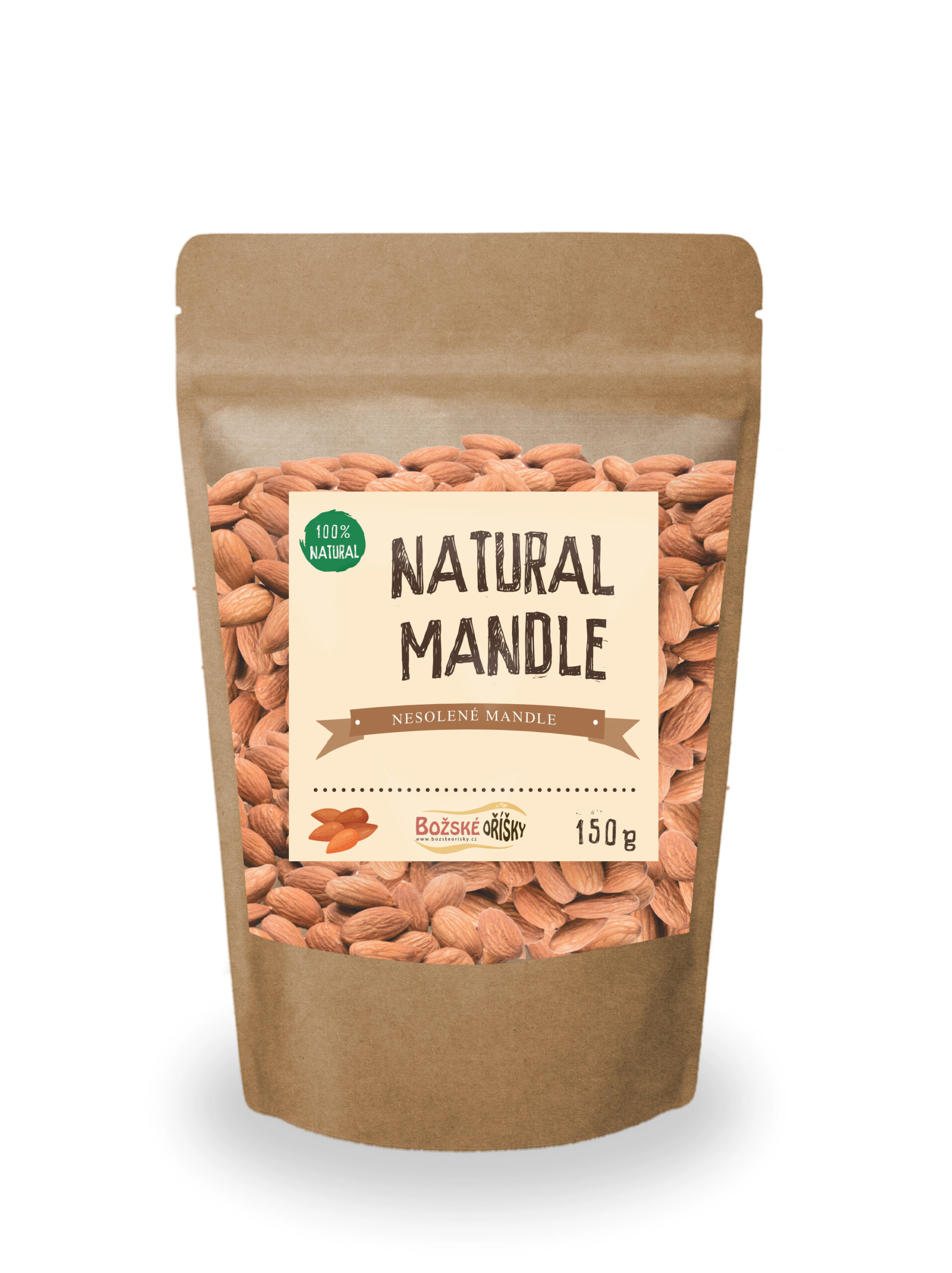 Natural mandle 150 g