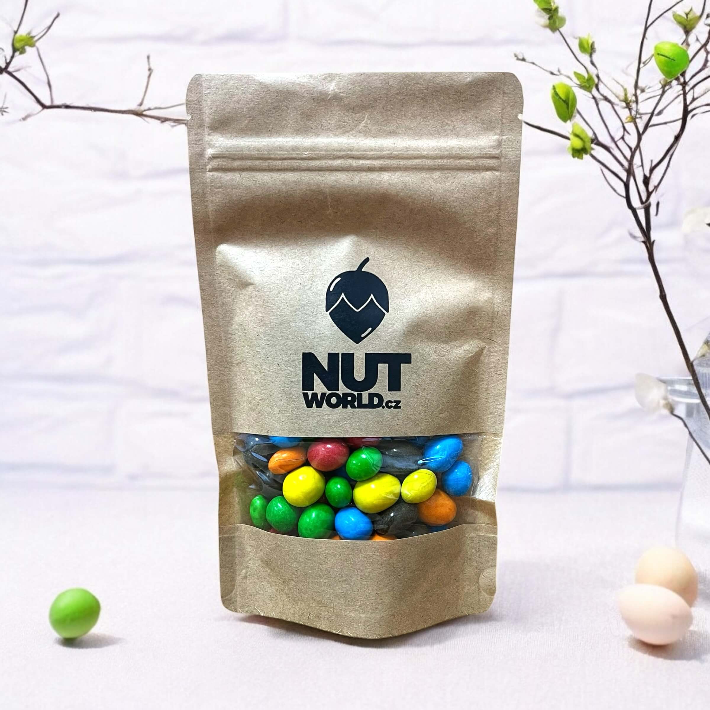 Arašídy v barevné čokoládě Množství:: 1 Kg - Obrázek 2