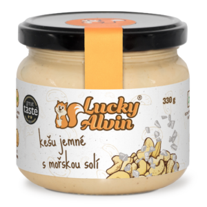 Kešu jemné s mořskou solí : 330 g