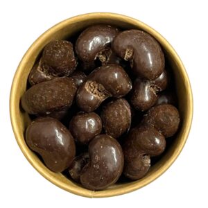 Kešu ořechy v hořké čokoládě Množství:: 3 Kg