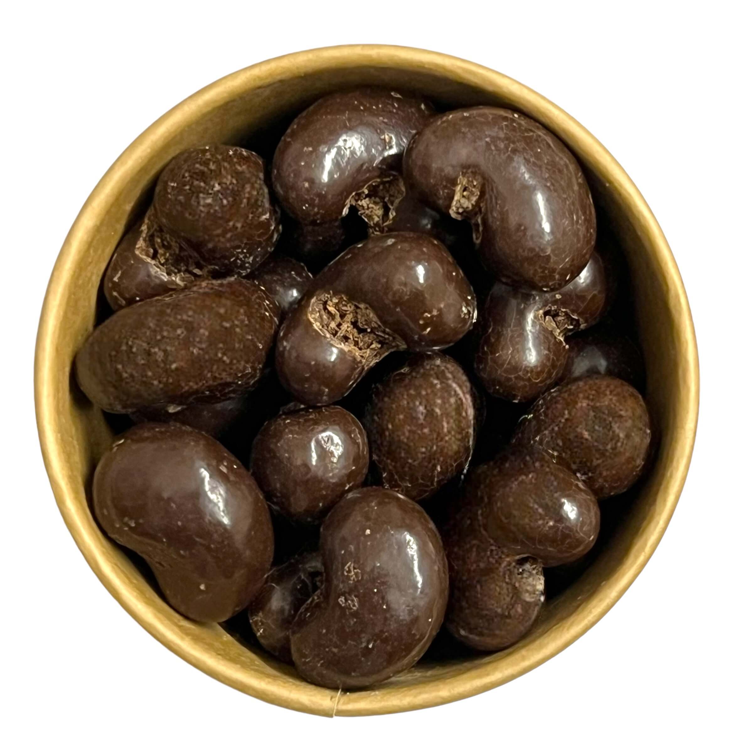 Kešu ořechy v hořké čokoládě Množství:: 3 Kg