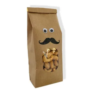 Kešu uzené PRO MUŽE s knírem 180g