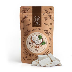 Lyofilizovaný kokos plátky 35g
