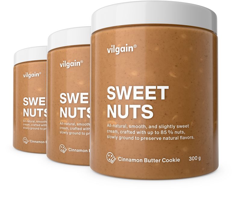 Sweet Nuts – 3× Skořicovo-máslová sušenka 300 g