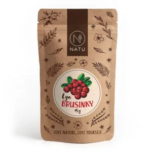 Lyofilizované brusinky 45 g