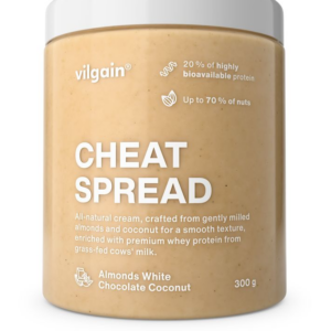 Cheat Spread – mandle s bílou čokoládou a kokosem 300 g