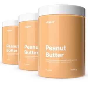 Arašídové máslo –  3× křupavé arašídy 1 000 g