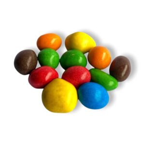 Arašídy v barevné čokoládě 50g Množství:: 50g