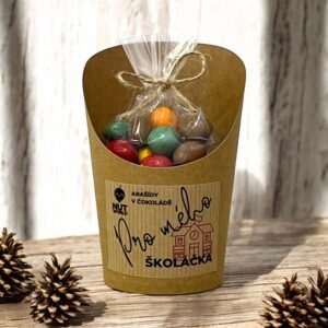 Arašídy v barevné čokoládě - PRO MÉHO ŠKOLÁČKA 180g