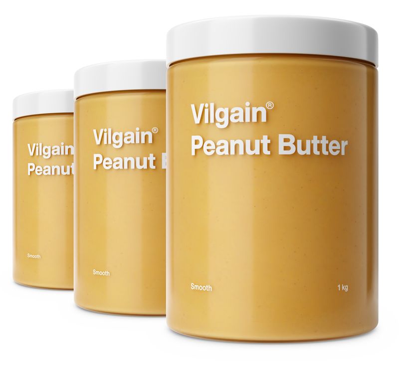 Arašídové máslo BIO – 3× jemné arašídy 1 000 g