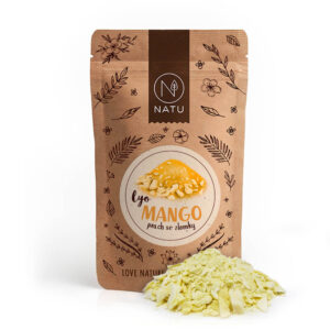 Lyofilizované mango prach se zlomky 80g