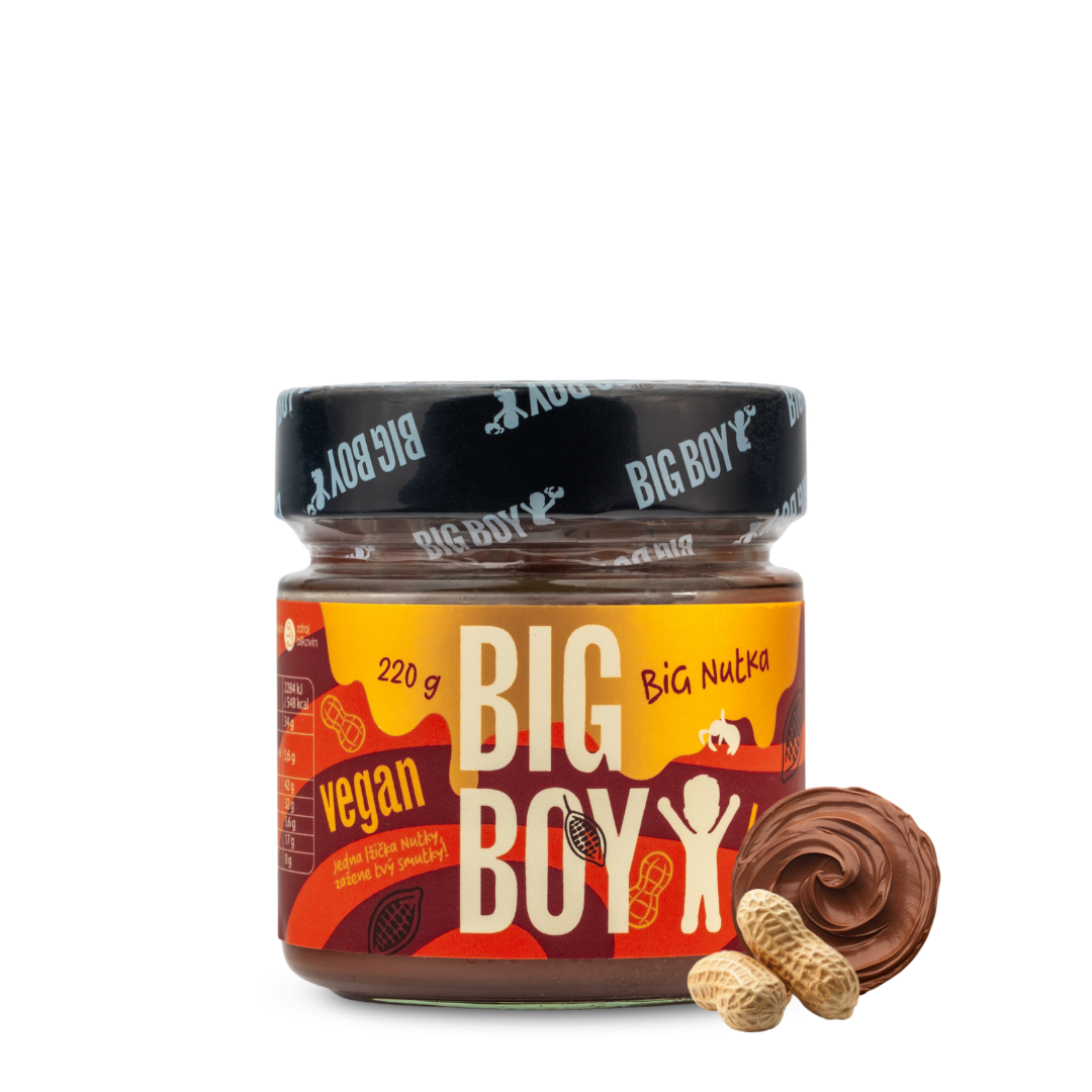 Big Nutka - Arašídový krém s kakaem 220g