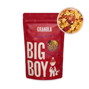 Proteinová granola s hořkou čokoládou a pekany 360g