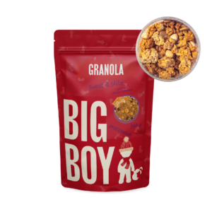 Proteinová granola Sweet and Salty s příchutí slaného karamelu 360g