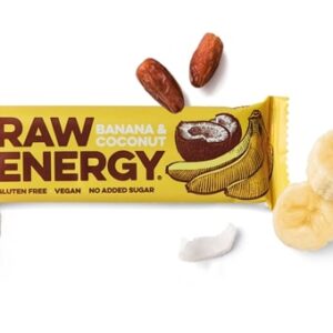 Bombus RAW Energy banán a kokos 50 g
