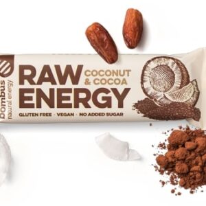 Bombus RAW Energy kokos a kakao 50 g